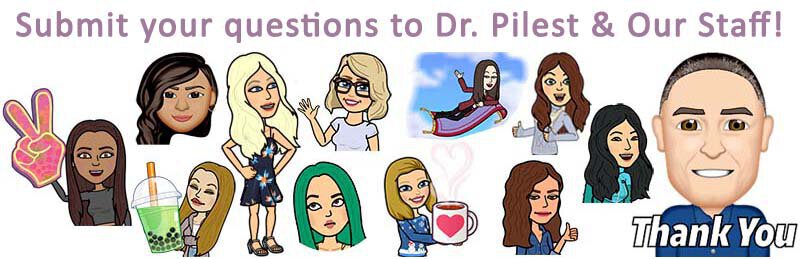 Submit your skincare questions to Dr. Pilest and his team.