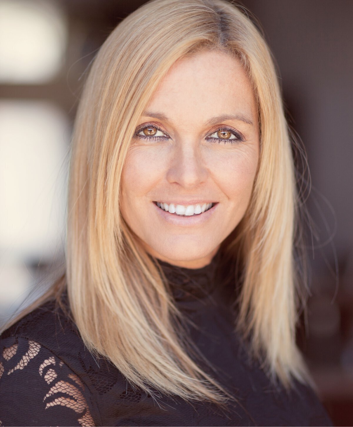 Irvine restylane model with blonde hair