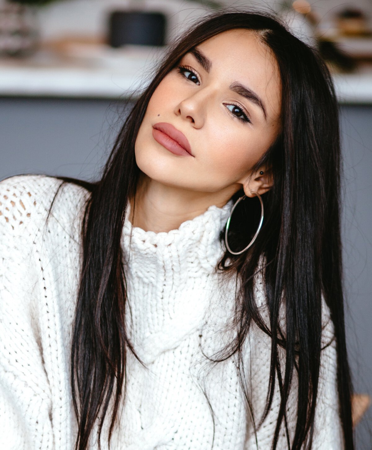 Irvine restylane model with black hair